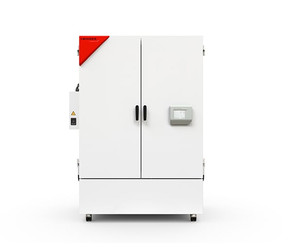BINDER KBF PRO 720 climate chamber with light module in front of a white background.